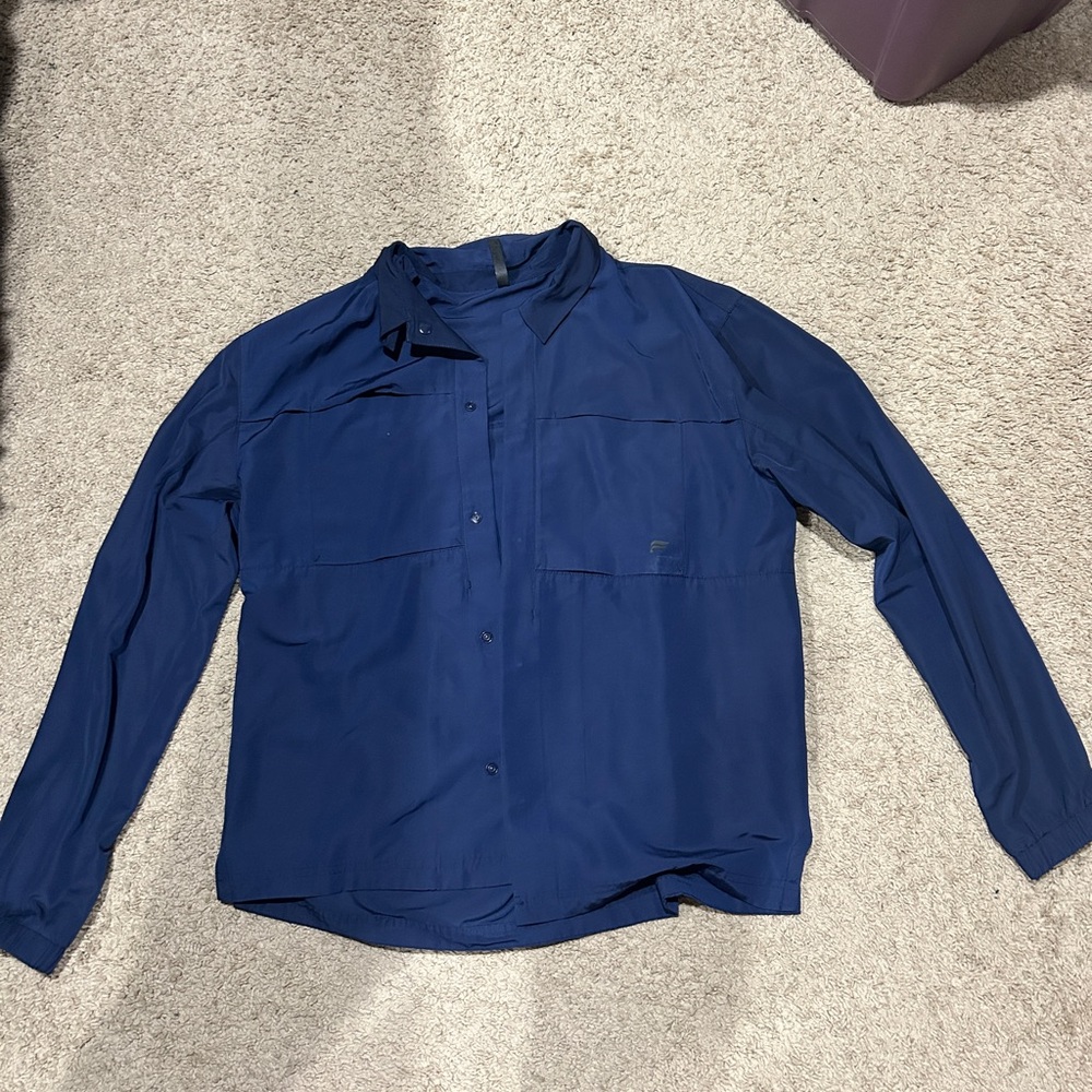 Men’s athletic windbreaker jacket